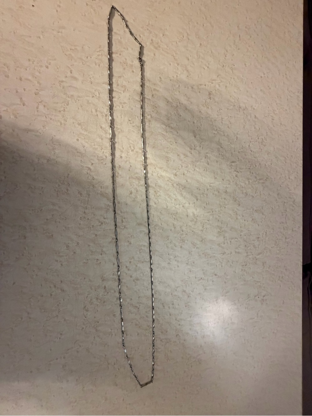 Silver Twisted Chain Necklace - Women Jewelry